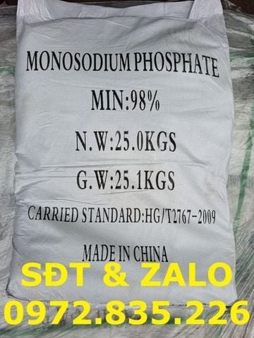Monosodium Phosphate trong xử lý nước