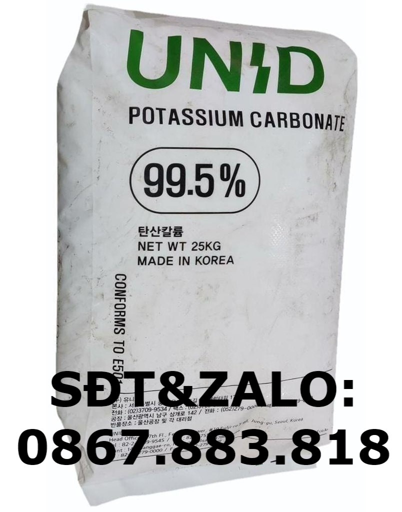 Hóa chất Kali Carbonat (K2CO3) – Potassium Carbonate