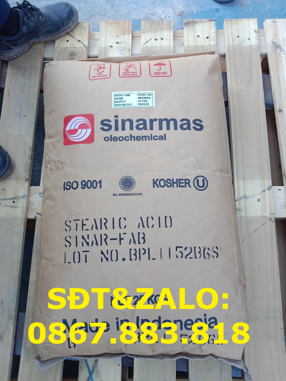 Stearic Acid trong cao su