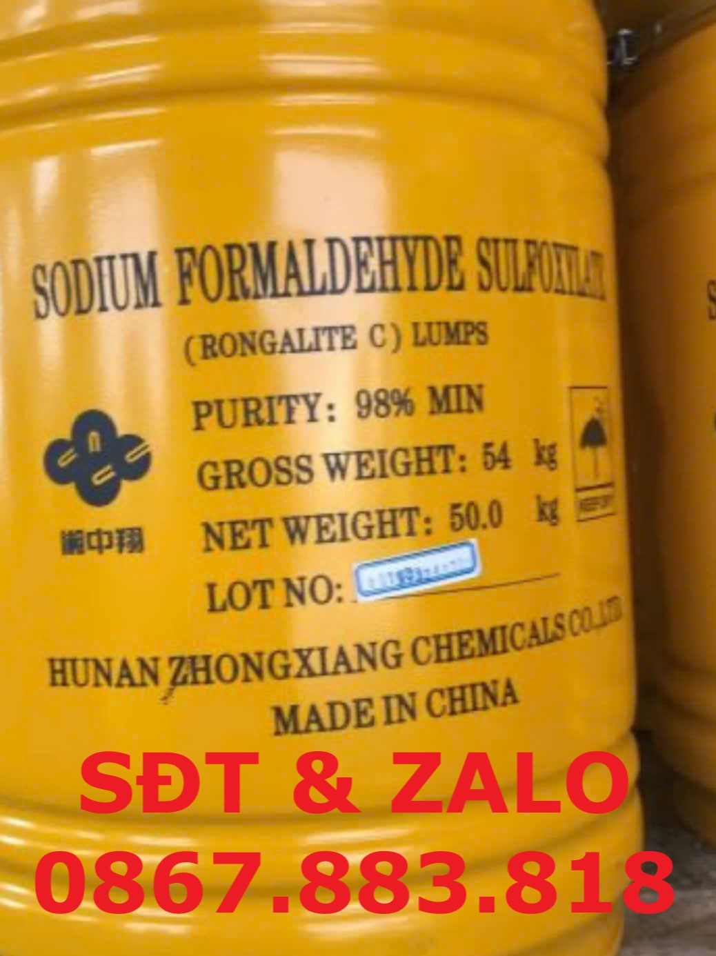 Rongalit trong dệt nhuộm