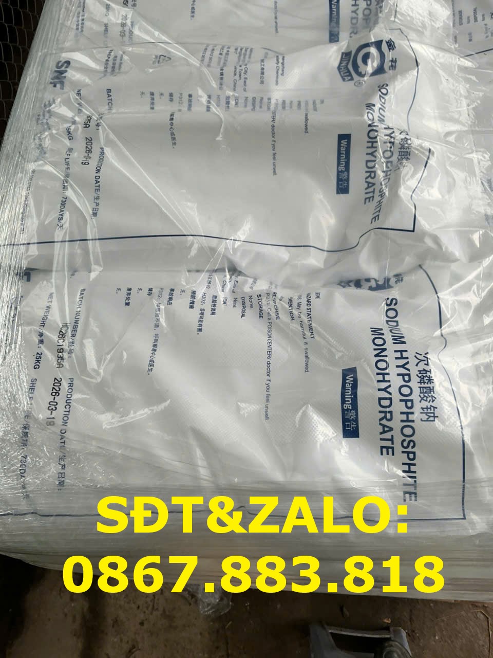 Sodium Hypophosphite Monohydrate JINHUA - NaH2PO2.H2O