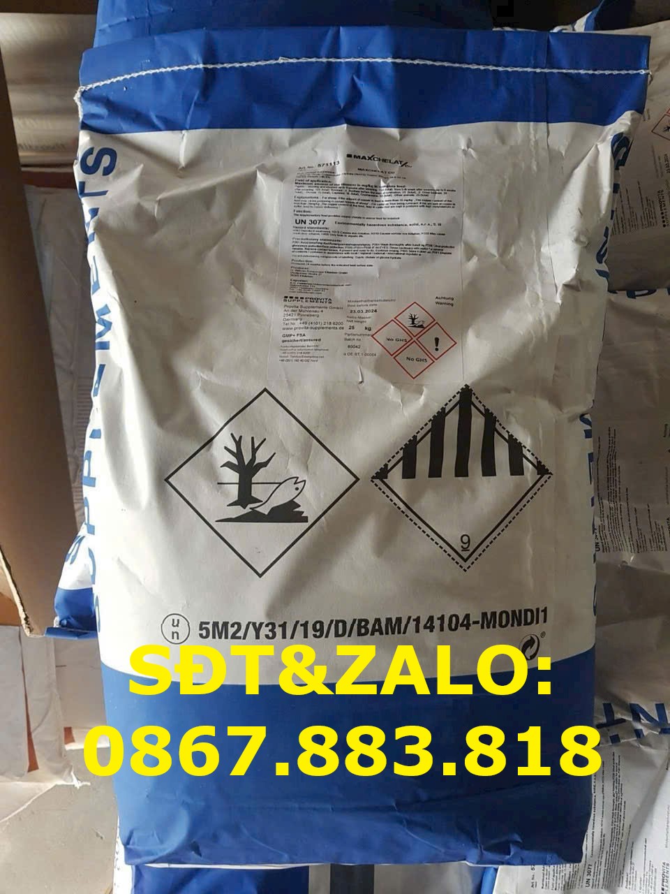Maxchelate Cu - Đồng hữu cơ - Bột đồng xanh cho hải sản